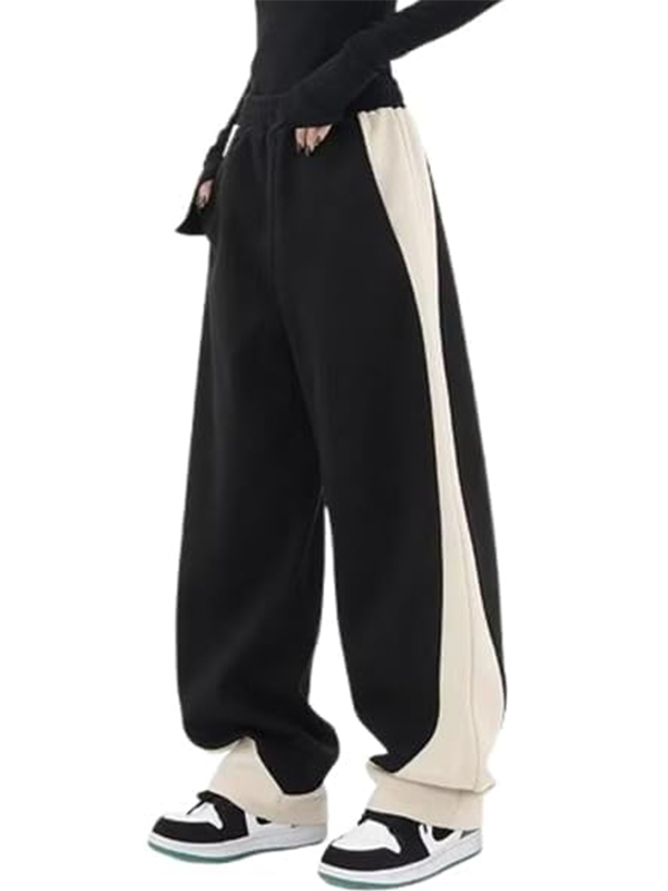 EMMIOL Pantaloni della tuta larghi stile Y2K da donna