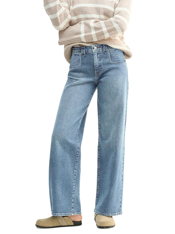 EMMIOL Baggy Straight Leg Jeans