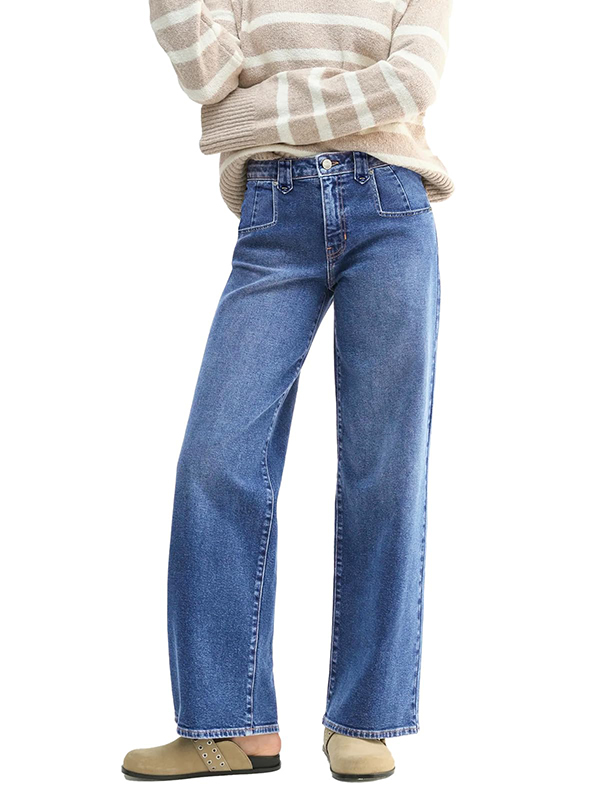 EMMIOL Baggy Straight Leg Jeans