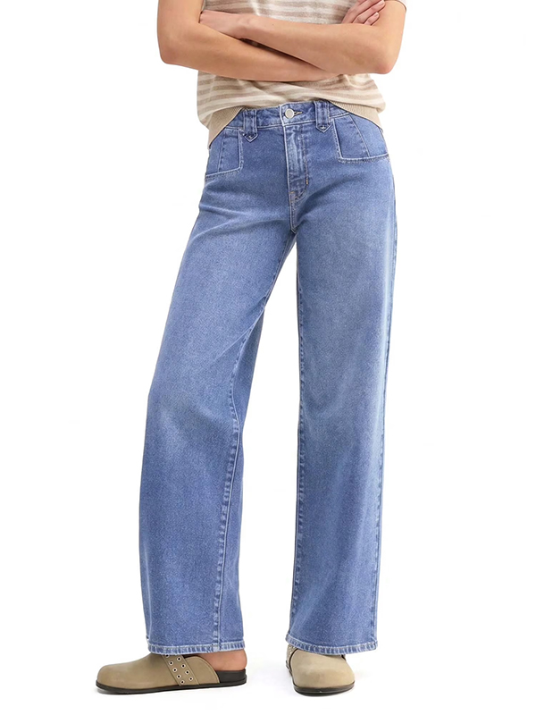 EMMIOL Baggy Straight Leg Jeans