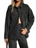 EMMIOL Camicie di jeans oversize da donna