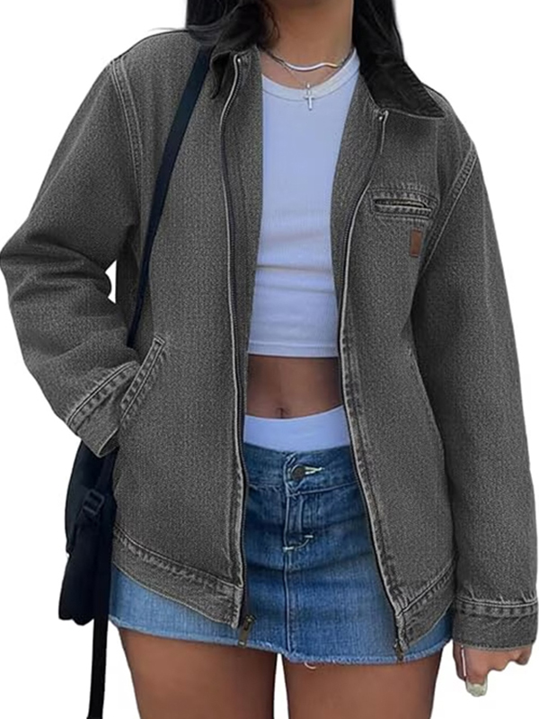 EMMIOL Barn Jean Jacket for Women