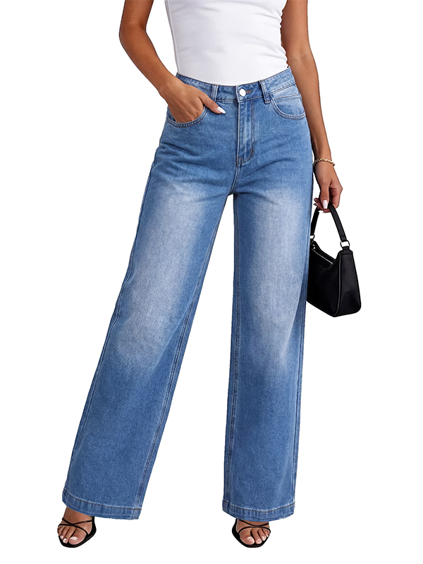 EMMIOL Baggy Jeans for Women Mid-Low Waist