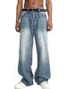 EMMIOL Baggy Jeans Herren Weites Bein