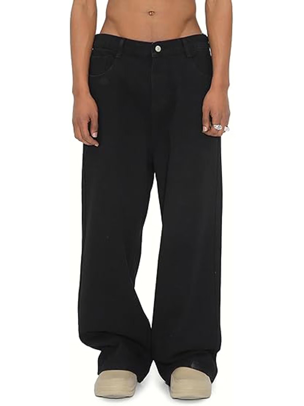 EMMIOL Baggy Jeans Herren Weites Bein