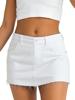EMMIOL Skirts for Women Mid/Low Rised