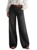 EMMIOL Mid High Rise Wide Leg Baggy Jeans