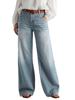 EMMIOL Mid High Rise Wide Leg Baggy Jeans