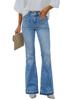 EMMIOL Mid High Waisted Flare Bootcut Jeans