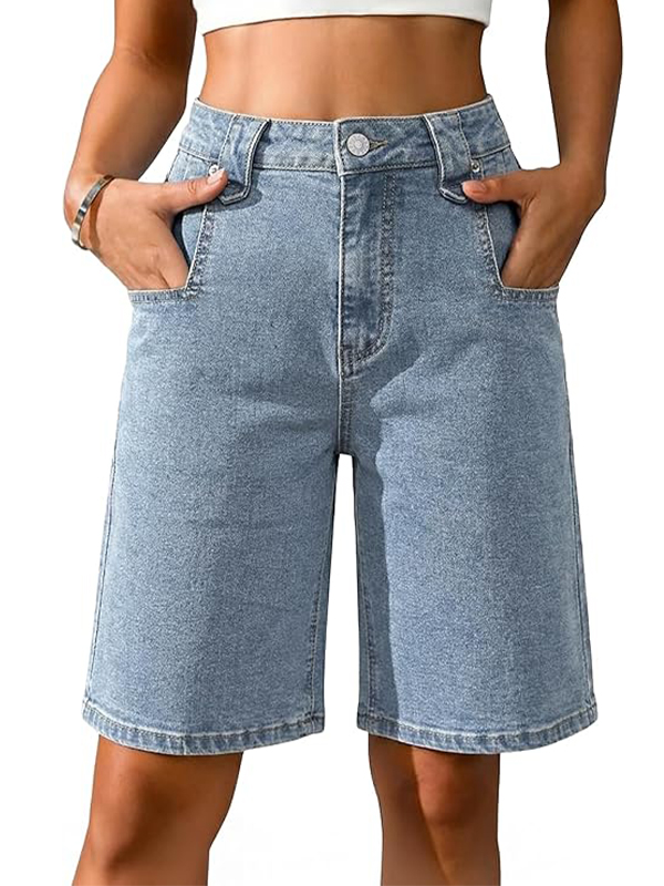 EMMIOL Bermuda Jean Shorts