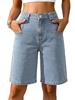 EMMIOL Bermuda Jean Shorts