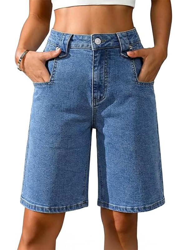 EMMIOL Bermuda Jean Shorts