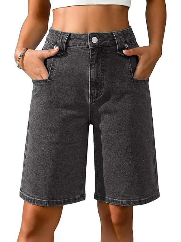 EMMIOL Bermuda Jean Shorts
