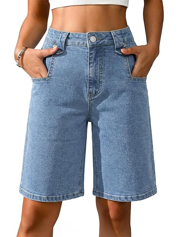 EMMIOL Bermuda Jean Shorts