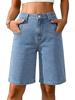 EMMIOL Bermuda Jean Shorts