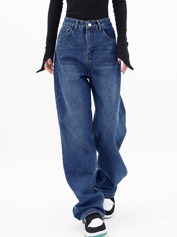 EMMIOL Jeans larghi stile boyfriend