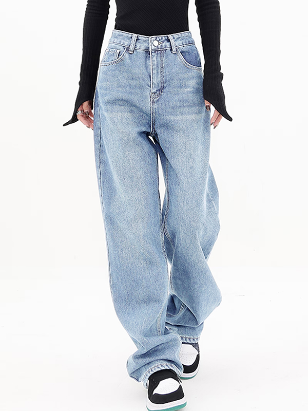 EMMIOL Jeans larghi stile boyfriend