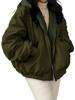 EMMIOL Chaqueta con capucha de forro polar extragrande