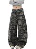 EMMIOL Pantalones vaqueros con forma de barril del año 2000