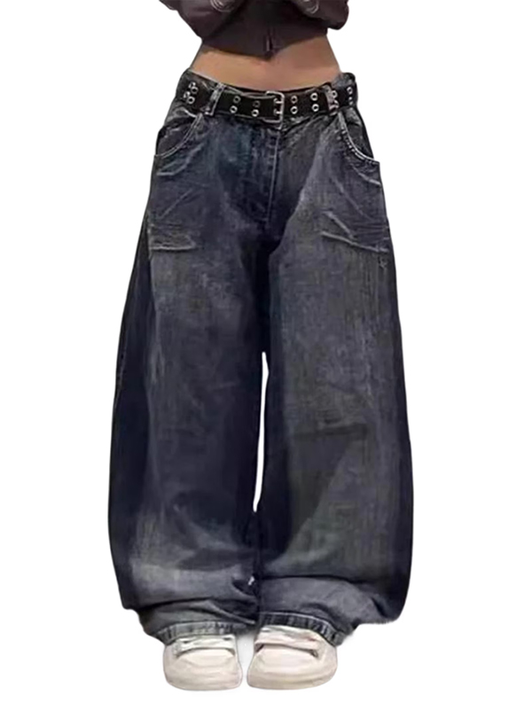 EMMIOL Y2K Hip Hop Street Jeans