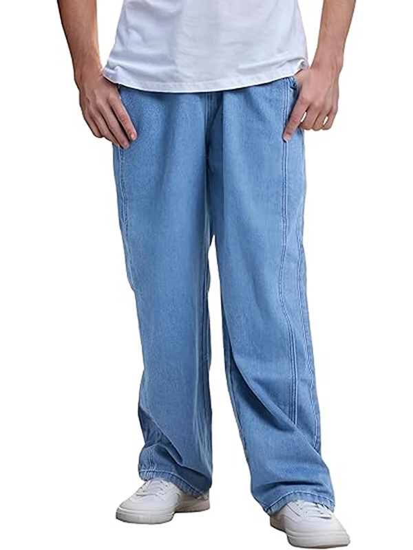 EMMIOL Y2K Vintage Baggy Wide Leg Jeans