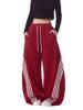 EMMIOL Y2K Striped Baggy Sweatpants
