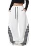 EMMIOL Y2K Striped Baggy Sweatpants