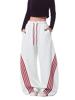 EMMIOL Y2K Striped Baggy Sweatpants