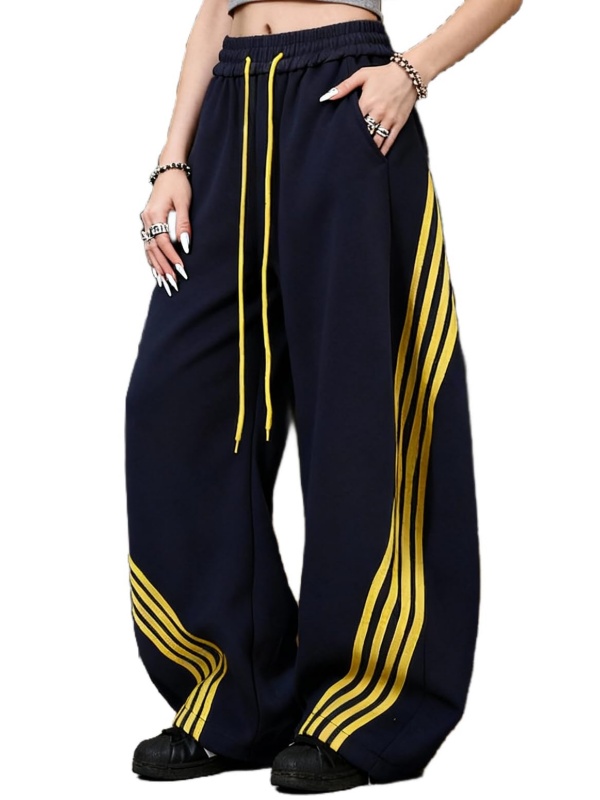 EMMIOL Y2K Striped Baggy Sweatpants