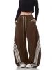 EMMIOL Y2K Striped Baggy Sweatpants