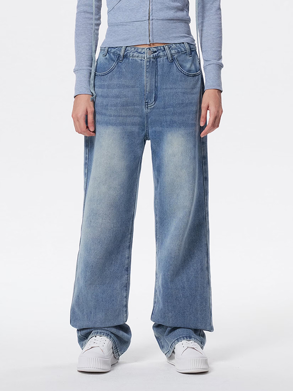 EMMIOL Baggy Barrel Jeans