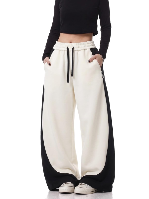 EMMIOL Pantaloni da jogging Y2K con gamba a botte