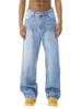 EMMIOL Jeans larghi da uomo a gamba larga