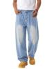 EMMIOL Jeans larghi da uomo a gamba larga