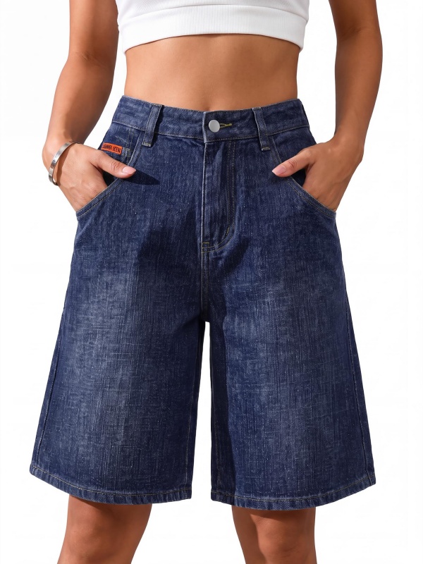 EMMIOL Pantaloncini di jeans Bermuda