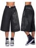 EMMIOL Baggy Jorts for Women Wide Leg Denim Shorts