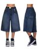 EMMIOL Baggy Jorts for Women Wide Leg Denim Shorts