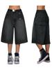 EMMIOL Baggy Jorts for Women Wide Leg Denim Shorts