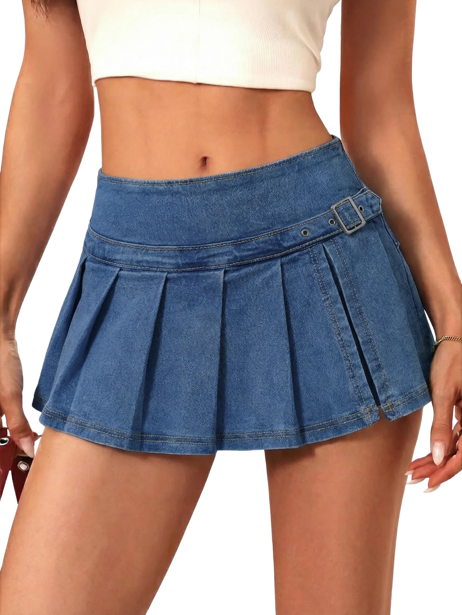 EMMIOL Jeans-Minirock