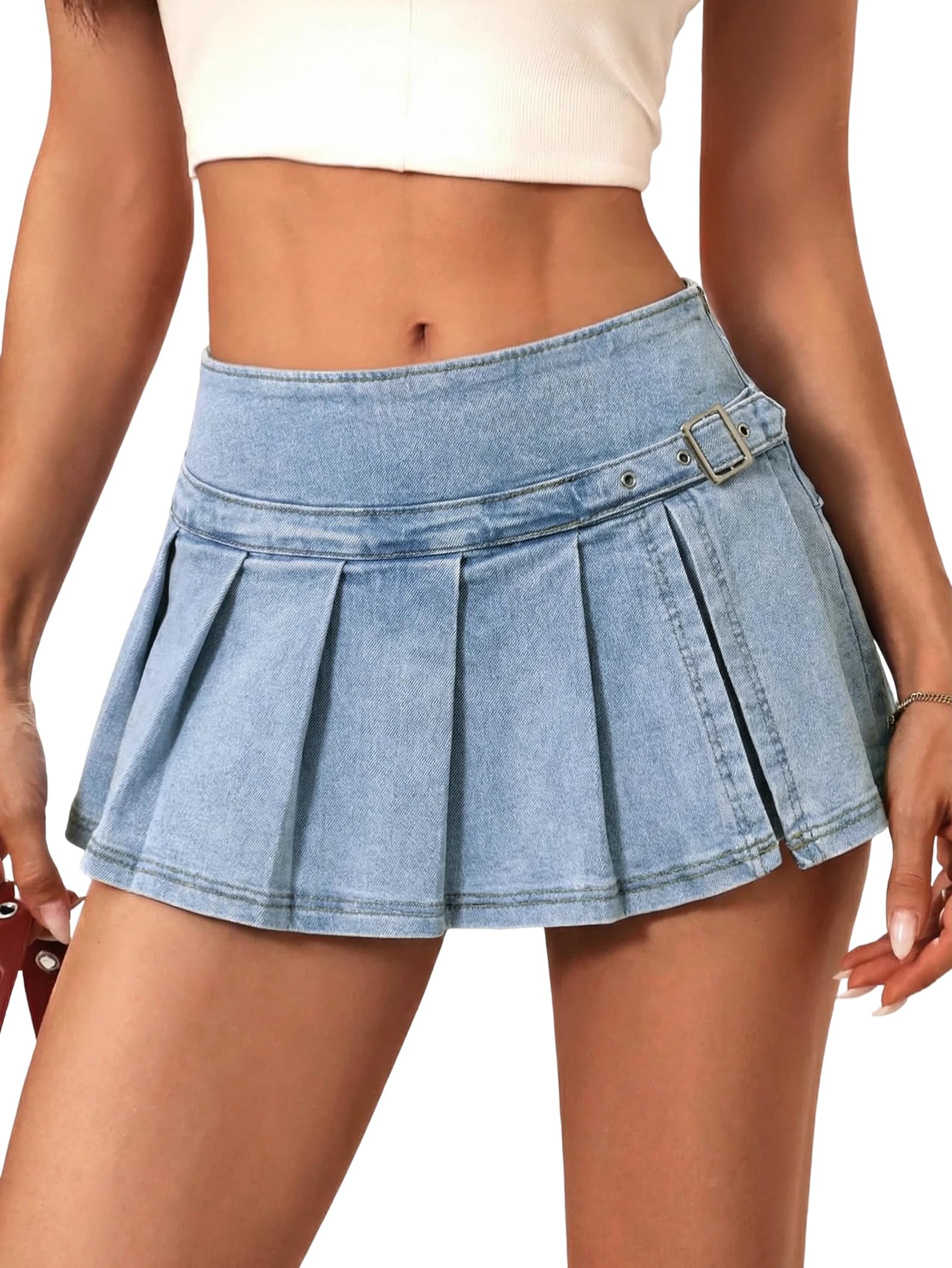 EMMIOL Jeans-Minirock