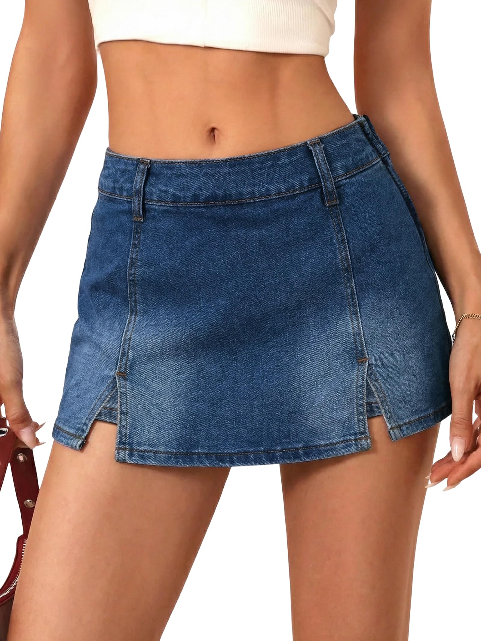 EMMIOL Jeans-Minirock