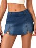 EMMIOL Jeans-Minirock
