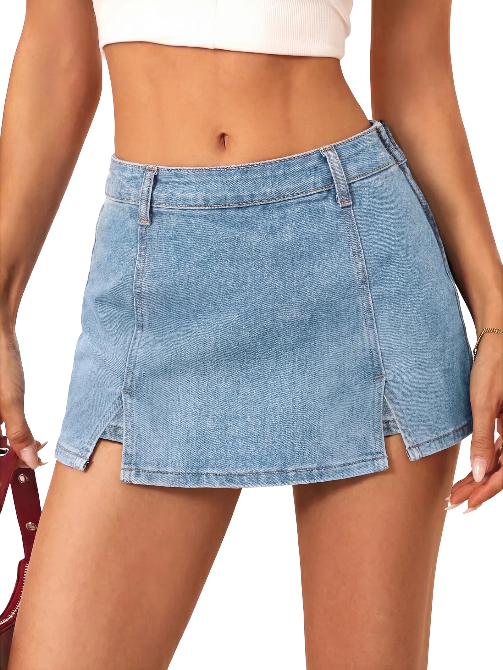 EMMIOL Jeans-Minirock