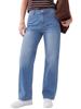 EMMIOL Womens High Waisted Stretch Straight Leg Jeans