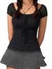 EMMIOL Stretchy Short Sleeve Shirt