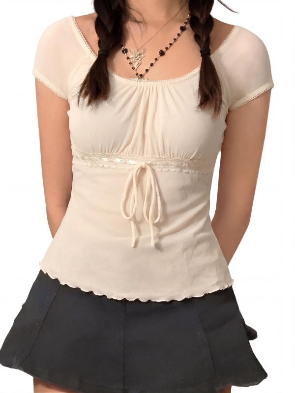 EMMIOL Stretchy Short Sleeve Shirt