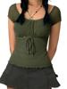 EMMIOL Stretchy Short Sleeve Shirt