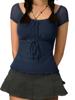 EMMIOL Stretchy Short Sleeve Shirt