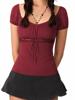 EMMIOL Stretchy Short Sleeve Shirt
