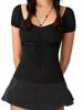 EMMIOL Stretchy Short Sleeve Shirt